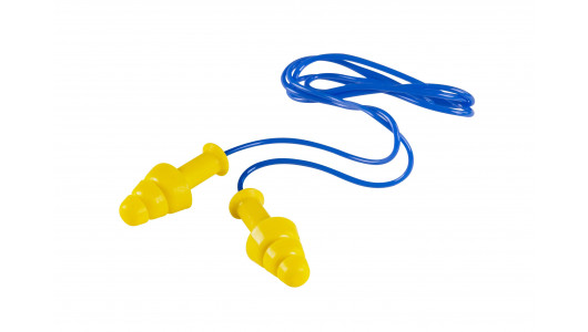 Ear plugs EP01, reusable, with cord, 50 pcs in a box TMP image