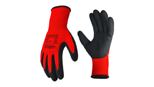 Gloves&nbsp;Polyester Latex 13G Size 10 RD image