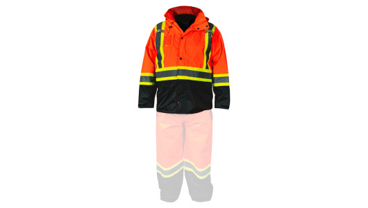 Waterproof jacket high-vis orange XL RD image