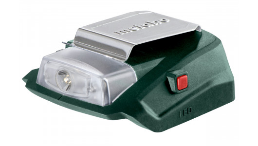Зарядно USB акум. 2 А + фенер METABO PA 14.4-18 LED image