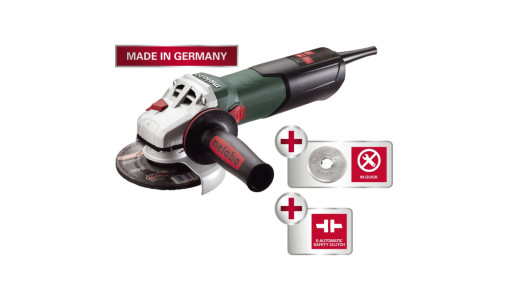 Ugaona brusilica 125mm 900W METABO W 9-125 QUICK u koferu image