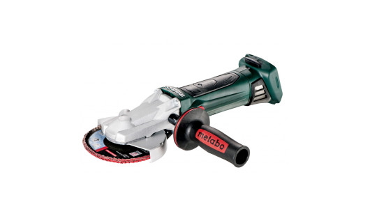 Ъглошлайф акум. с плоска глава METABO WF 18 LTX 125 Solo кут image