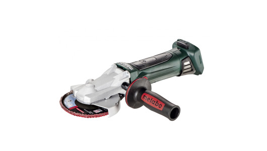 Polizor unghiular akum. cu cap plat METABO WF 18 LTX 125 Sol image