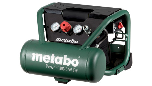 Компресор безмаслен 5 л 1.1kW METABO POWER 180-5 W OF image