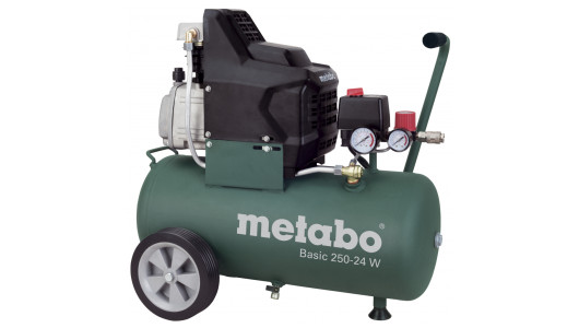 Компресор 24 л 1.5kW METABO BASIC 250-24 W image