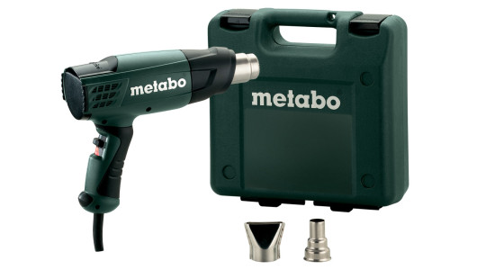 Pistol cu aer cald 1600W METABO H 16-500 într-o valiză image