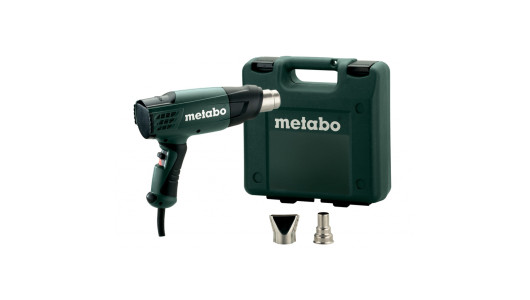 Пистолет за горещ въздух 1600W METABO H 16-500 в куфар image