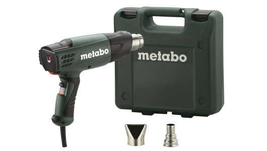 Пистолет за горещ въздух 2000W METABO H 20-600 в куфар image