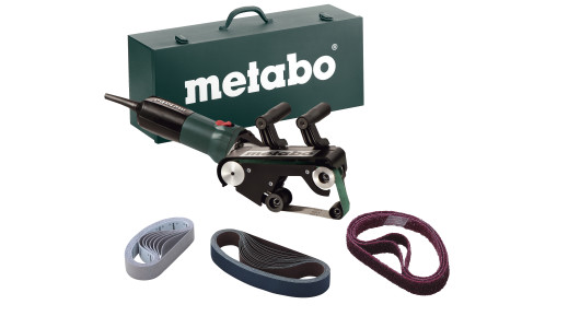 Шлайф лентов за тръби 900W 30x533mm METABO RBE 9-60 Set image