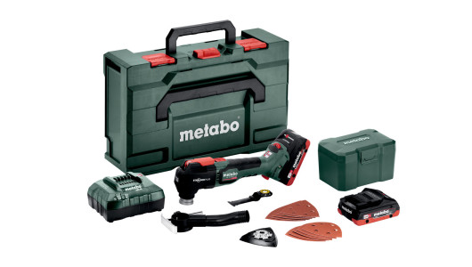 Baterie cu r&acirc;șniță multiplă. 18V METABO MT 18 LTX BL 2X4.0 image