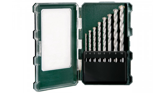 Masonry drill bit storage case, 8-piece image