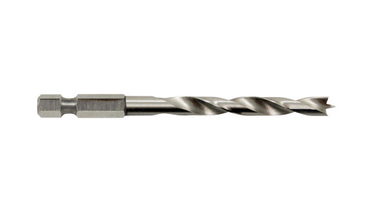 Wood twist drill hex shank 8 mm image