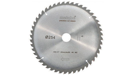 Диск за циркуляр 254х2.4х30.0mm 48 WZ 5&deg; neg. image