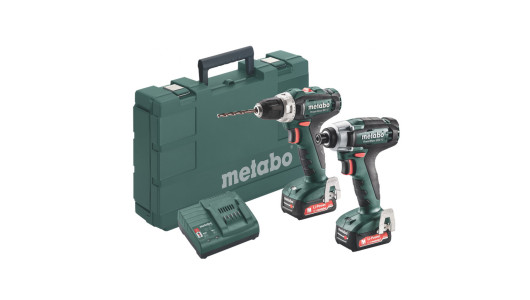 К-кт METABO Combo Set 2.7.1 12 V BS + SSD 2x2.0Ah image