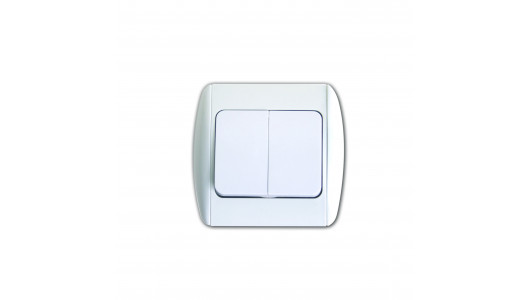 Еlectric switch double-white MK-SW01 image
