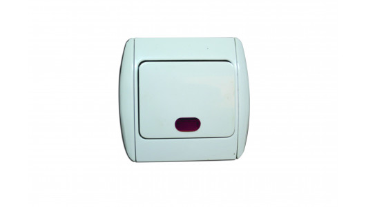Еlectric switch snglе lamp-white MK-SW05 image
