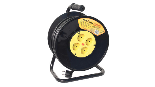 Cable reel 25M 4 sockets 3x1.5mm2 MK image