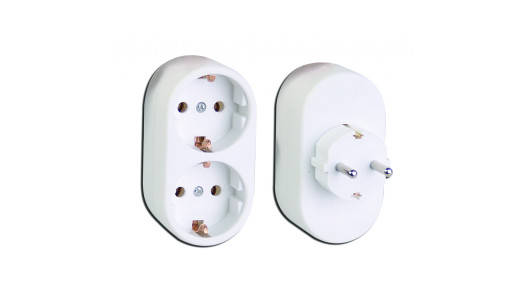 Разклонител двоен тип шуко MK image