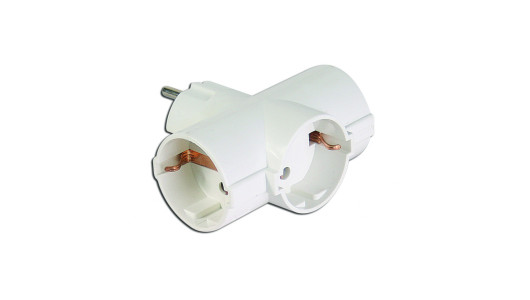 Group socket triple schuko MK image