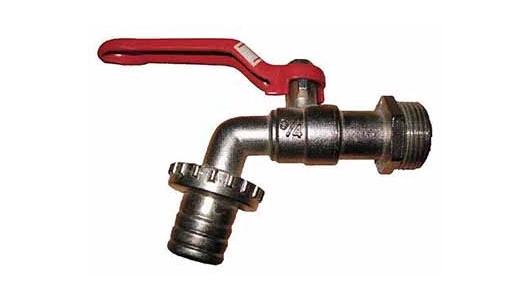 Water tap 1/2", 170g. with metal handle TC image