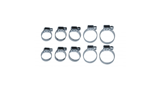Hose clamp set 10pcs BS image