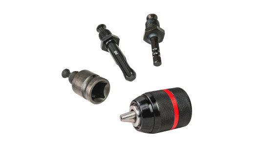 Drill Chuck 1/2"13mm Keyless Metal SDS+HEX1/4"M square1/2"F image