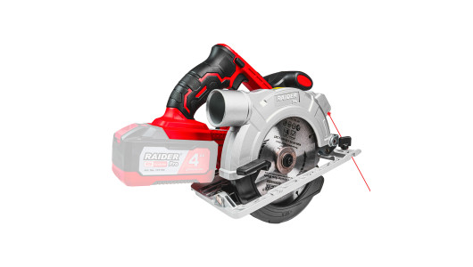 R20 Fierastrau circular manual 20V Ø165 laser RDP-SCS20 Solo image