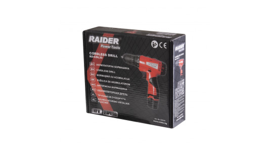 Cordless Drill 12V 2 speed 1.5Ah 24Nm RD-CDL33 image