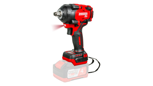 R20 Brushless Impact Wrench 1/2" 550NmCase Solo RDP-55BBIW20 image