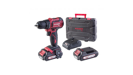 R20 Бормашина акум. 2-ск. 10mm 44Nm 20V 2x2Ah 1h RAIDER PRO RDP-SBCD20 image