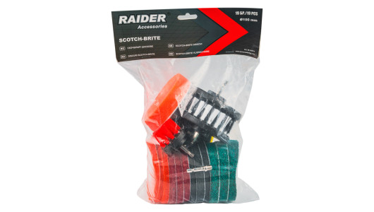 Scotch-Brite &Oslash;100mm 19 pcs. Set image