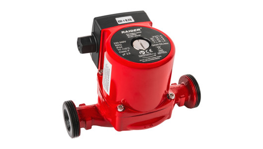 Помпа циркулационна 75W 1,1/2" 52L/min 4m 110&deg;C RAIDER RD-CWP81 image