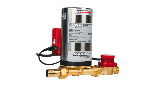 Бустер помпа 90W 3/4" 20L/min 10m INOX 1,2m 120&deg;C RAIDER RD-CWP84 image