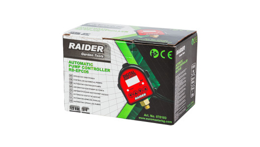 Automatic Pump Control 1.5kW 1/4" 80&deg;C Digital RD-EPC06 image