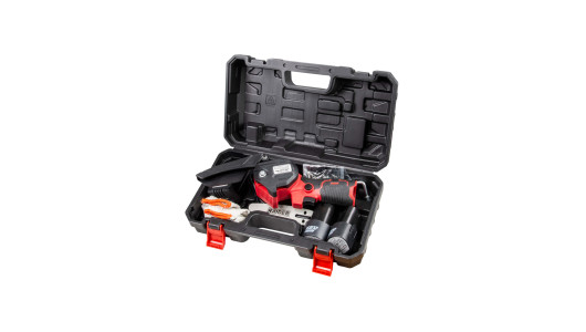 Резачка акум. 12V 100mm 4" 2x2Ah 3 вериги куфар RAIDER RD-GP24 Set image