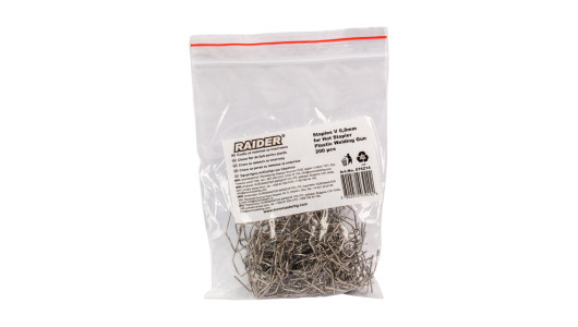 Staples "V" 0,8mm for Hot Stapler Plastic Welding 200 pcs. image