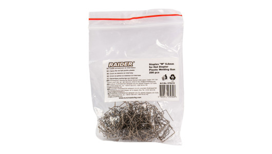 Скоби за поялник за пластмаса "W" 0,6mm 200 бр. image