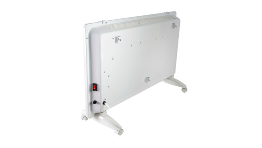 Конвектор със стойка 2kW бяло стъкло LED RAIDER RD-PH02 image