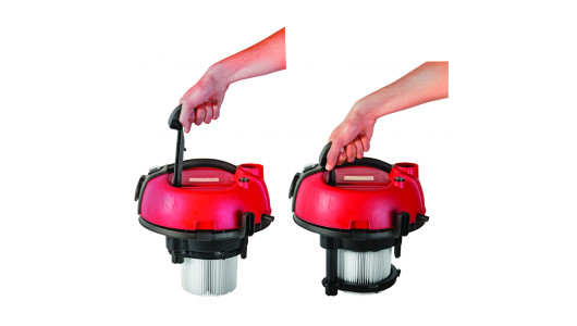 Прахосмукачка за сухо и мокро 1300W 30L RAIDER PRO RDP-WC04 image