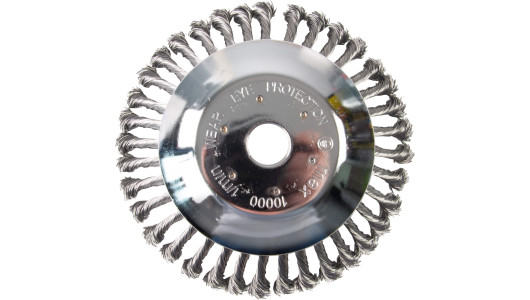 Twist Knot Wire Bevel Brush &Oslash;200mmx&Oslash;25.4mm for brush cutter image