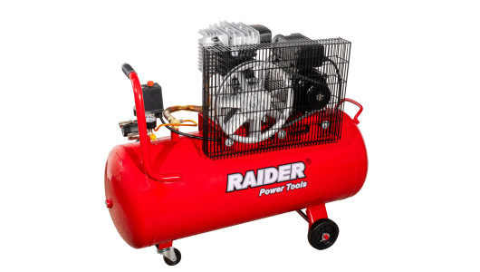 Компресор 100L 2.2kW 320L/min ремък RAIDER RD-AC18 image