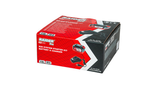 R20 System Starter Kit Battery 4Ah & Charger image