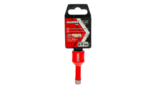 Holesaw Diamond Dry M14 &oslash;8mm image