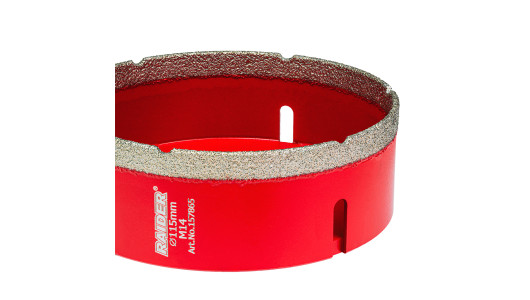 Diamond for Hard Ceramics Hole Saws Dry M14 &Oslash;115mm image