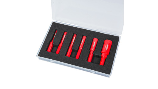 Diamond core drill 6pcs &Oslash;6-20mm Case Set 6pcs image