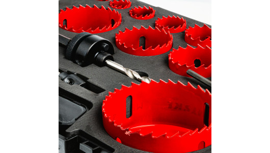 HSS bi-metal holesaw &Oslash;19-83mm 15 pcs Set image