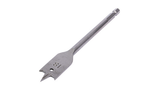 Burghiu plat 1/4" x 18mm HEX pentru lemn image