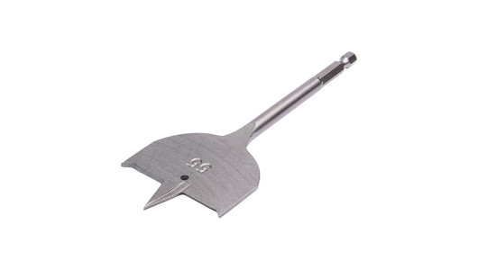 Burghiu plat 1/4" x 55mm HEX pentru lemn image