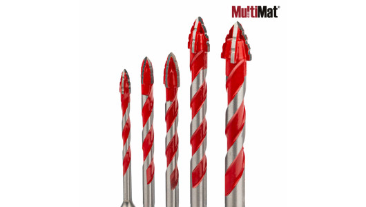 Свредла MultiMat 4Cut 5бр. &Oslash;4 5 6 8 и 10mm к-т image
