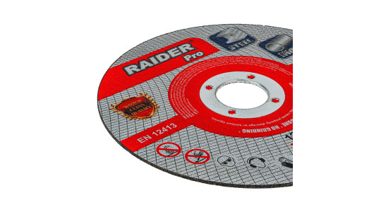 Диск за метал 125х1.0х22.2mm A60T Inox мет кутия 50бр. RDP image